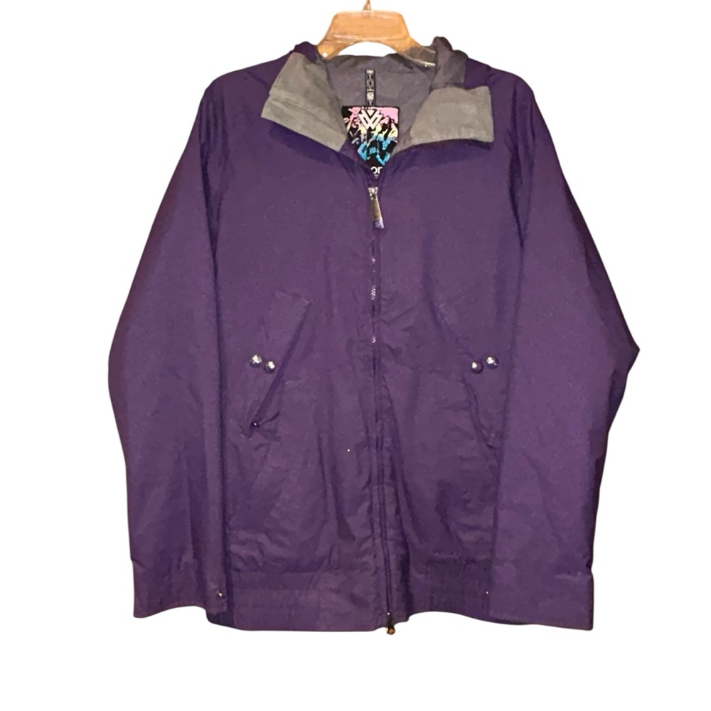 Burton Womens‎ TWC Hot Tottie Jacket 7 Purple DRYRIDE Insulated Snow Ski